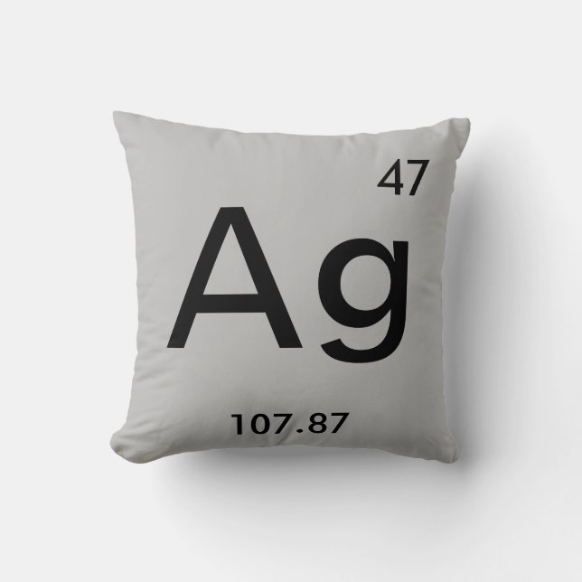 Zilver Kussen (Voorkant)