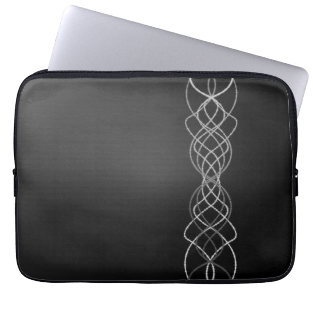 Zilver Laptop Sleeve (Voorkant)
