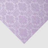 zilver,lavender,chic,damasjes,floreel,kant,patroon tissuepapier (Detail)