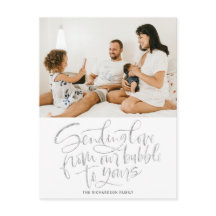 Zilver Liefde sturen vanuit onze bubbel naar de jo