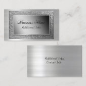 Zilver Lijst Visitekaartje (Voorkant / Achterkant)