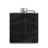 Zilver Medical Symbool Persoonlijke verpleegkundig Heupfles (Achterkant)