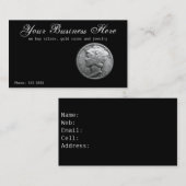 Zilver Mercurius Dime Koop Verkoop Munten Edelmeta Visitekaartje (Voorkant / Achterkant)