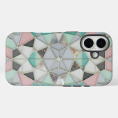 zilver met een beetje roze Case-Mate iPhone case (Achterkant (horizontaal))