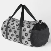 ZILVER MET WILLEKEURIGE ZWARTE LIPPEN PLUNJEZAK (Rechterhoek)