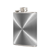 Zilver Metaal Staal Metaal 3 Heupfles (Links)