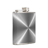 Zilver Metaal Staal Metaal 3 Heupfles (Rechts)