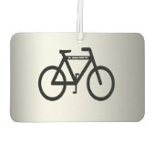 Zilver Metallic Fietsen Luchtverfrisser (Achterkant)