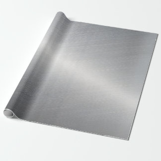 Zilver Metallic Getextureerd Cadeaupapier