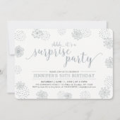 Zilver | Moderne onderneming 50e verjaardag Kaart (Voorkant)