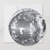 Zilver Mozaïek Feestelijke Winter Familie Feestdagenkaart (Achterkant)