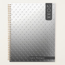Zilver nieuwjaar planner