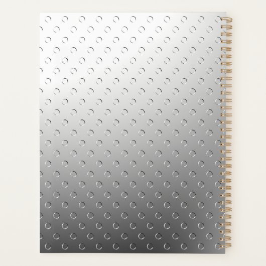 Zilver nieuwjaar planner (Achterkant)