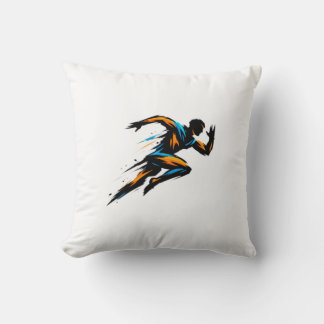 Zilver NYC Bodybuilder Logo - Metallic New York Ci Kussen