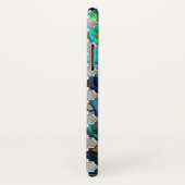 Zilver omhuld abalone parelschil marokbestendig pa Case-Mate iPhone case (Achterkant / rechts)