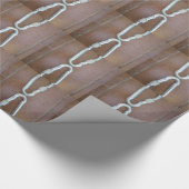 Zilver oneindig cadeaupapier (Hoek)