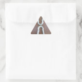 Zilver oneindig sticker (Tas)