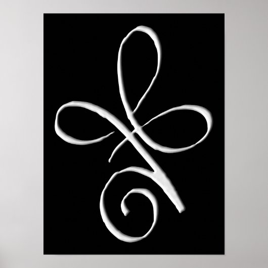 Zilver Onvoorwaardelijke Liefde Poster (Voorkant)