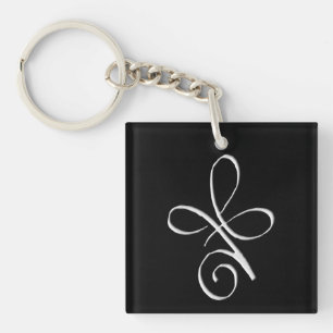 Zilver Onvoorwaardelijke Liefde Sleutelhanger