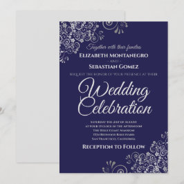 Zilver op het gewone marinehuwelijk kaart