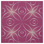 Zilver op magenta stof (Swatch)