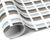 Zilver op wit omslagpapier cadeaupapier (Rol Hoek)