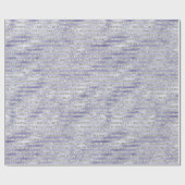 Zilver Paarse Glitzy Glitter Stripes Cadeaupapier (Vlak)