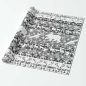 Zilver papier voor kerst- en winteronmiddellijke v (Uitgerold)