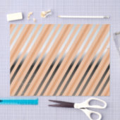 Zilver, perzikpapier, koraaldiagonaal, strippapier tissuepapier (Craft)