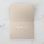 Zilver Retro Disco Groovy Bruidsmeisjesfeest  Bedankkaart (Binnen)