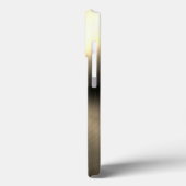 Zilver Roestvrij Goud Staal Print Case-Mate iPhone Case (Achterkant / Links)