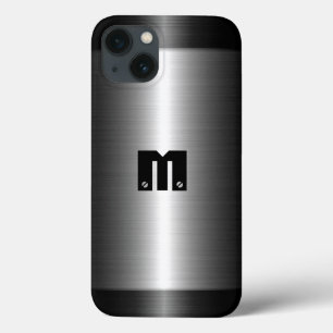 Zilver Roestvrij staal Metaal Case-Mate iPhone Case