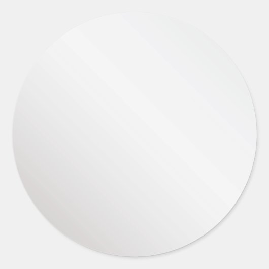 Zilver Ronde Sticker (Voorkant)
