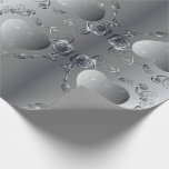 Zilver Roos Lijst inpakpapier<br><div class="desc">Het is niet leuk om hun trouwdag te vieren met mijn oorspronkelijke roos hart lijst en jouw prachtige foto!</div>
