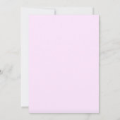 Zilver roze goudblad ELEGANT CLASSY WEDDING Kaart (Achterkant)