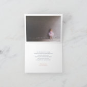 Zilver & Roze Winter Wonderland Verjaardag Bedankt (Binnen)