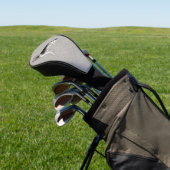 Zilver Sable Duitse Herder Lieve Cartoon Hond Golfheadcover (Insitu)