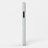 Zilver Sage Bloemmotief Persoonlijk Case-Mate iPhone Case (Achterkant/rechts)