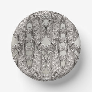 Zilver Sierlijk Modern Papieren Kommen