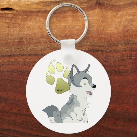 zilver sleutelhanger (Voorkant)