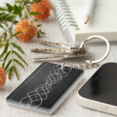 Zilver Sleutelhanger (Voorkant Rechts)