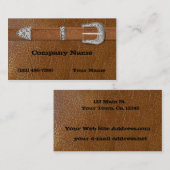 Zilver Sluitkraag Visitekaartje (Voorkant / Achterkant)