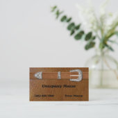 Zilver Sluitkraag Visitekaartje (Staand voorkant)