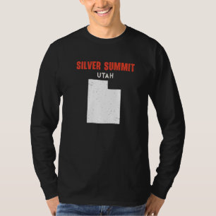 Zilver Summit Utah Verenigde Staten Amerika Reizen T-shirt