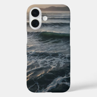 Zilver Surf iPhone 16 Hoesje