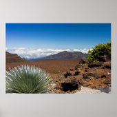 Zilver Sword Landschap Poster (Voorkant)