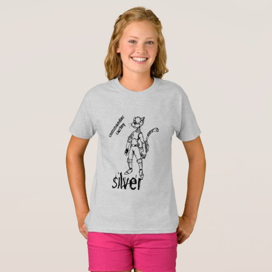 "Zilver" T-shirt (Voorkant volledig)