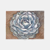 Zilver tegen vlootsdeken, drie maten fleece deken (Voorkant (Horizontaal))