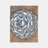 Zilver tegen vlootsdeken, drie maten fleece deken (Voorkant)