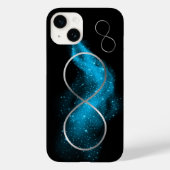 Zilver & Turquoise minimaal | Case-Mate iPhone Case (Achterkant)
